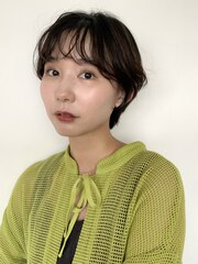 beff（べフ）京都四条河原町のヘアサロン-前髪ニュアンスパーマ