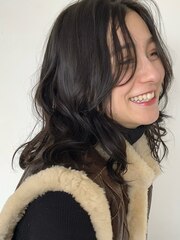 beff（べフ）京都四条河原町のヘアサロン-お顔周りの毛流れパーマ